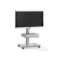 spectral floor qx1011 aluminium clear glass tv stand