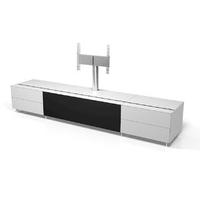 spectral cocoon co1000 gloss white tv cabinet w tv bracket