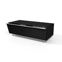 Spectral SCALA SC1104 Gloss Black Lowboard TV Cabinet w/ Universal Soundbar Element
