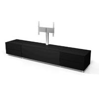 Spectral COCOON CO1000 Gloss Black TV Cabinet w/ TV Bracket