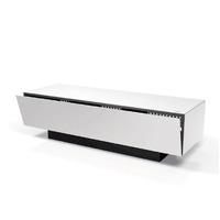 Spectral BRICK BR1501 Gloss White TV Cabinet W/ Glass End Panels