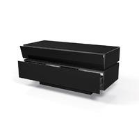 spectral brick br1203 sl gloss black tv cabinet w drawer