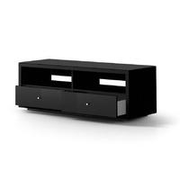 spectral just racks jra121 gloss black tv cabinet