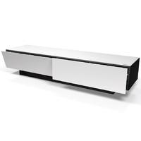 spectral brick br2001 sl gloss white tv cabinet w drawer