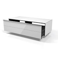 spectral scala sc1100 sl gloss white lowboard tv stand w drawer