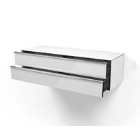 spectral scala sch1101 sl wall mounted gloss white drawer storage