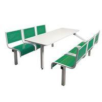 SPECTRUM CANTEEN FURNITURE - 6 SEATER SINGLE ENTRY