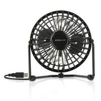 Speedlink Tornado Two Speed USB Desk Turbo Fan with Adjustable Tilt Black