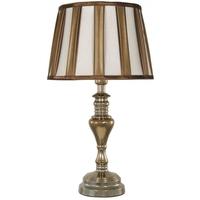 Springfield Gold Table Lamp with Bronze and Gold Shade