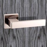 SP-217-SN Senza Pari Panetti Lever on Flush Rose - Satin Nickel