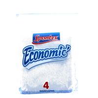 Spontex Economic Dishcloths 4 Pack