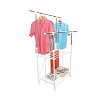 Space-saving Foldaway Clothes Rail Airer