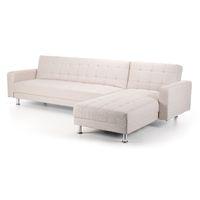 Spencer Corner Sofa Bed Latte Brown