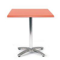 SPECTRUM SQUARE TABLE 700X700MM ORANGE