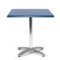 SPECTRUM SQUARE TABLE 700X700MM TILT TOP DARK BLUE