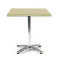 SPECTRUM SQUARE TABLE 700X700MM TILT TOP LIGHT GREEN