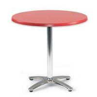 SPECTRUM CIRCULAR TABLE 700MM DIA DARK RED