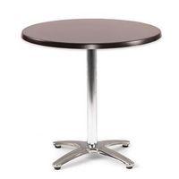 SPECTRUM CIRCULAR TABLE 700MM DIA TILT TOP BLACK