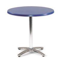 SPECTRUM CIRCULAR TABLE 700MM DIA TILT TOP DARK BLUE