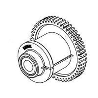 Sparepart: Datamax-O\'Neil Clutch assy, media hub, 2pcs M-class, DPR15-2802-41 (M-class)