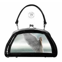 Spirit Guide - Angel Lenticular 3D Evening Bag by Anne Stokes