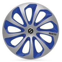 sparko 15 wheel trims black blue