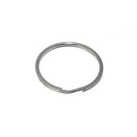 Split Key Rings 38MM 1 1/2 Inch Nickel Plated Steel ( pack of 2000 )