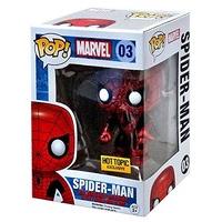 spider man red and black marvel funko pop vinyl figure