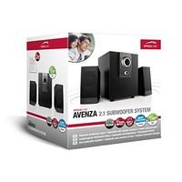 Speedlink Avenza Active 2.1 Speaker System , 14 Watts RMS, volume and bass controls, wooden housing
