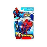 SpiderMan 2010 Series Two 3 3/4 Inch Action Figure Web Shield SpiderMan by Hasbro