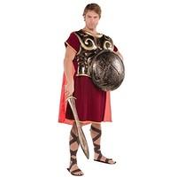 spartan chest plate with cape accessory for roman gladiator fancy dres ...