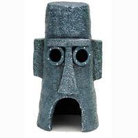 SpongeBob SquarePants Aquarium Ornament - Squidwards Easter Island Home