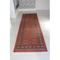 spice red pakistan bokhara oriental runner rug