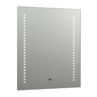 Spegel 2 x 2W LED Bathroom IR Mirror With Shaver Socket IP44 360LM - 34043