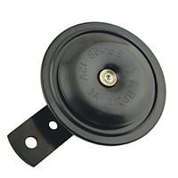 sp129 vehicle car metal dc 12v 3a 110db warn loud horn trumpet black