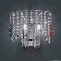 special silk crystal wall light