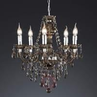 Sparkling Perdita chandelier, black