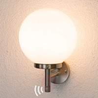 Spherical sensor outdoor wall lamp Juella