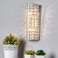 Sparkling Kylian crystal wall lamp