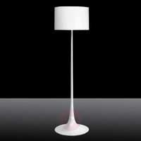 spun light f white floor lamp by flos