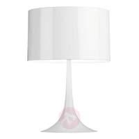 SPUN LIGHT Harmonious Looking Table Lamp, White