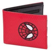 spider man spidey face mask bi fold wallet