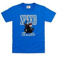 Speed Thrills Kid\'s T Shirt
