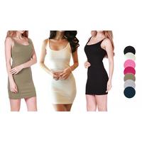 Spaghetti Strap Mini Dress - 7 Colours