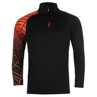 spyder tribal half zip baselayer top junior boys