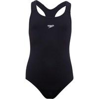 speedo girls essential medalist one piece swimsuit navy