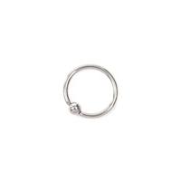 Split Ring Nose Hoop 10mm