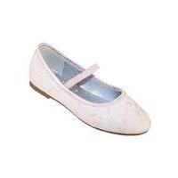 sparkle club ivory flats