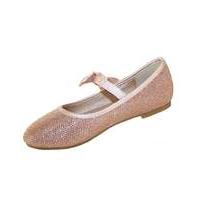 Sparkle Club Gold Ballerinas