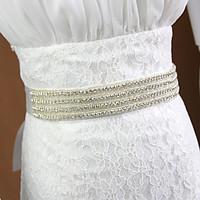 Sparkling Bridal Belts Wedding Belt Beaded Crystals And Rhinestones Wedding Sashes Waistband